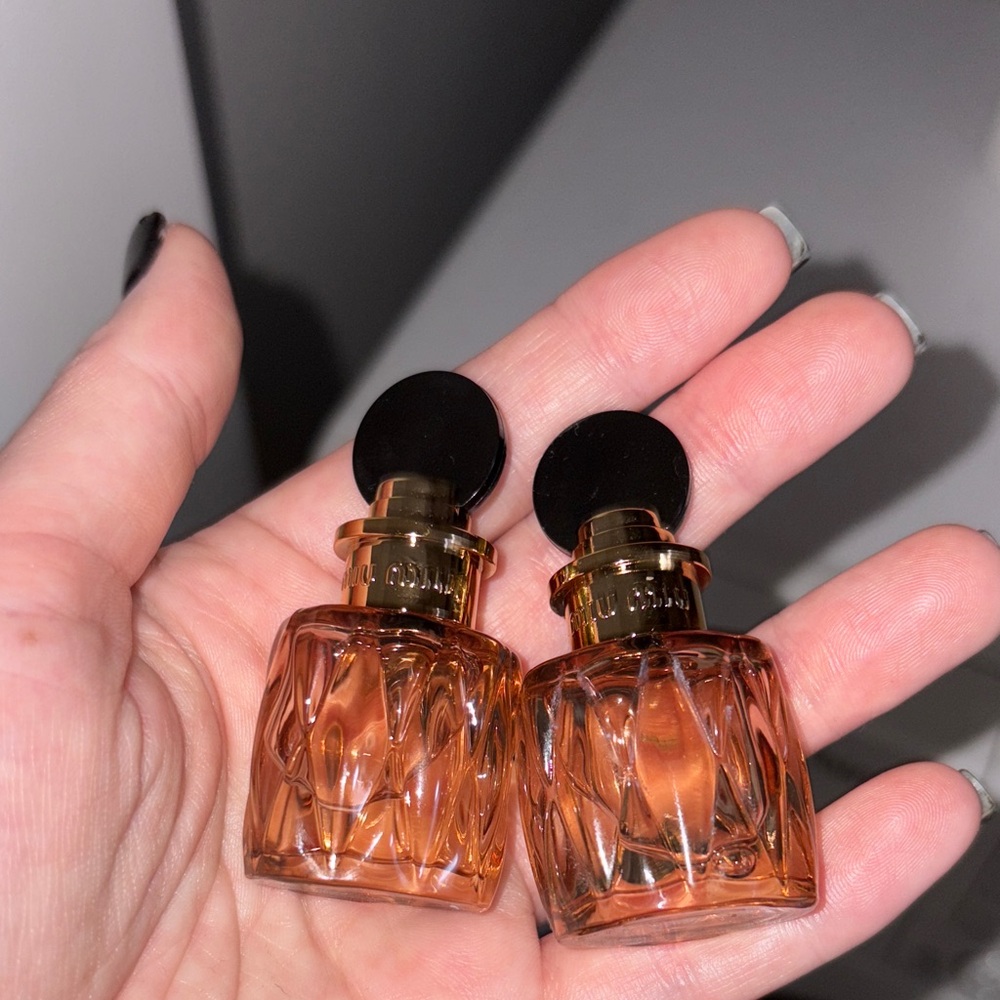 Miu Miu Gold and Black Perfume
